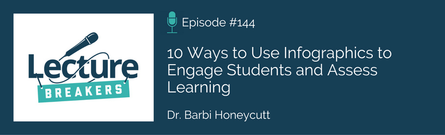 Episode 144: 10 Ways to Use Infographics to Engage Students and Assess Learning