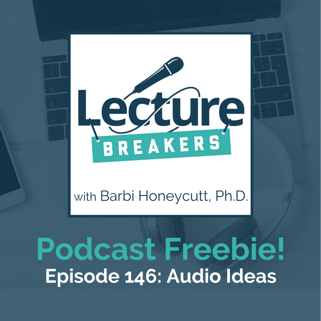 Podcast Freebie! Episode 146: Audio Ideas!