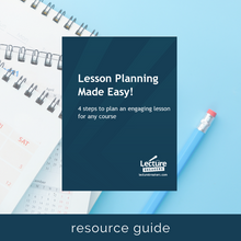 Load image into Gallery viewer, Free Guide: Lesson Planning Made Easy!